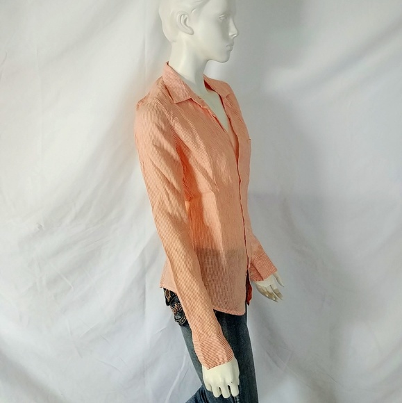 NWOT Frank & Eileen Barry Button Down Shirt - Picture 3 of 8